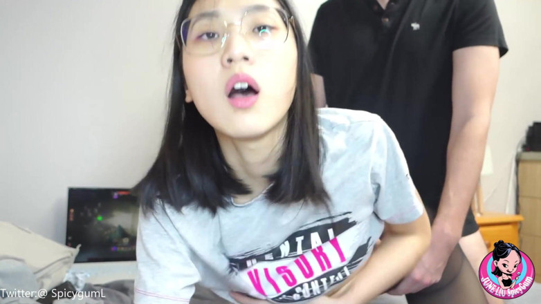 SpicyGum: June Liu – Video game or me? Part 1. Hot Asian teen...