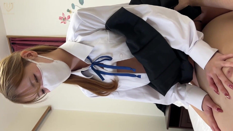 Japonica study book: स्नातक स्तर की पढ़ाई के बाद पुनर्मिलन। वयस्क नंगे पीठ सेक्स उस समय की वर्दी पहने हुए