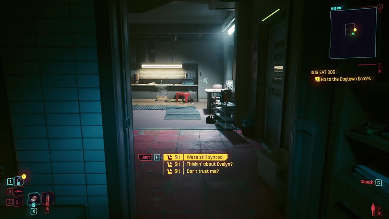 LewdArcade: Киберпанк 2077, Сцена секса с Джуди - песня Пирамида, секс сцена, порно игра