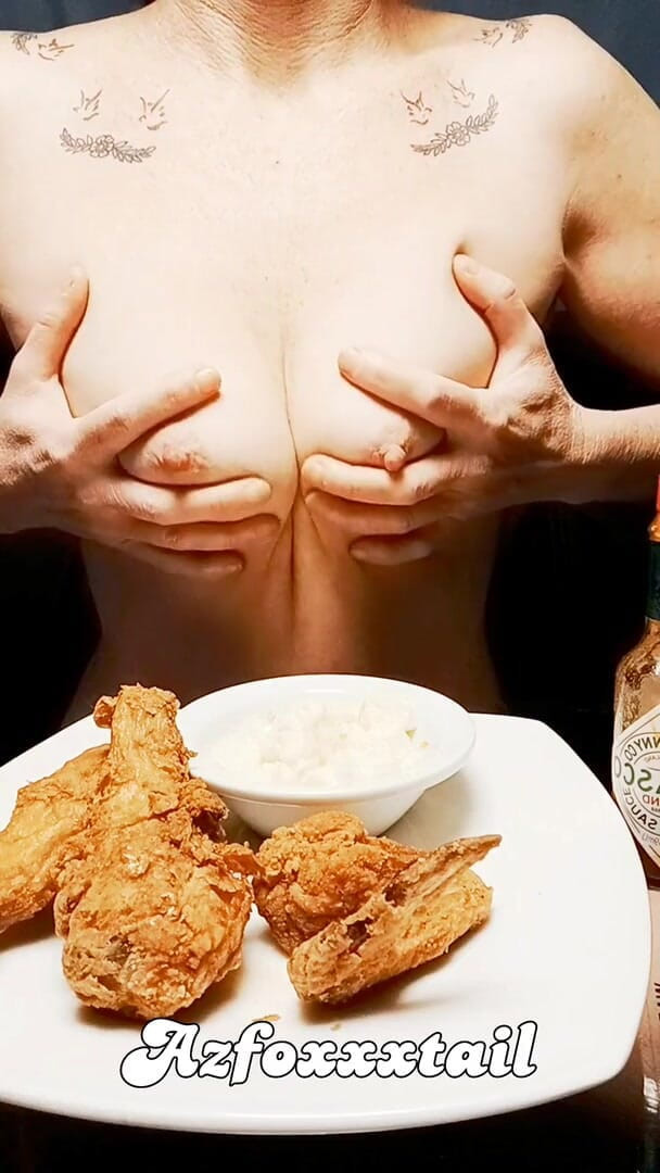 AzFoxxxTailPhelicia: Foodplay-chicken-ad2