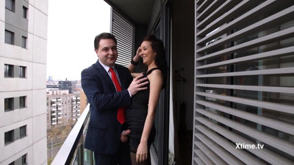 Andrea Dipre Channel: Francys Bell gives a blowjob and footjob to Andrea Dipre
