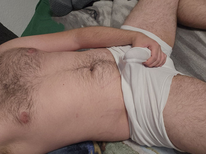 Fluffy Boi: White Undies Are the Best Kind of Underwear