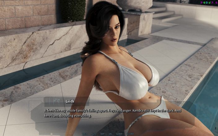 Porny Games: Seduzione cibernetica di 1thousand - moglie bollente scopata mentre suo marito è nella...