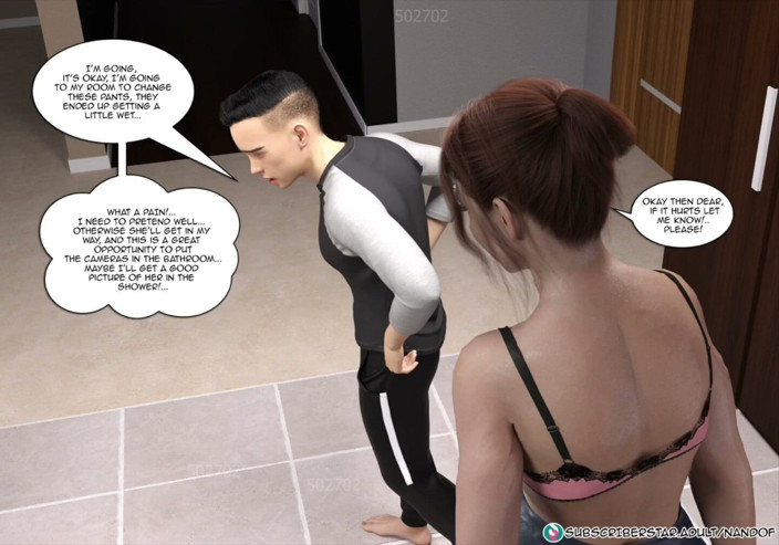 Captain Erogaming comics: Mijn stiefmoeder is mijn pornoster - ch1