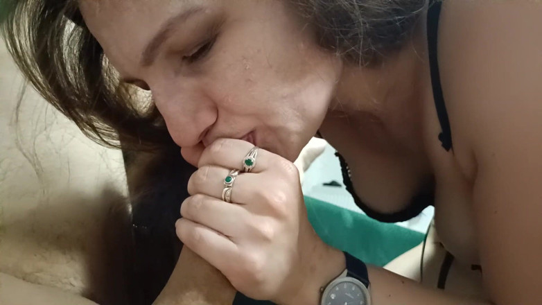 MorriganeRain: POV Blowjob with Swallow
