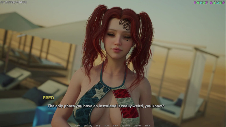 Porny Games: Bayang-bayang keinginan oleh Shamandev - Pembenci mani dapat pancutan muka, Miley...