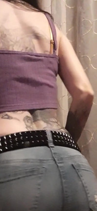 Ass in Blue Jeans