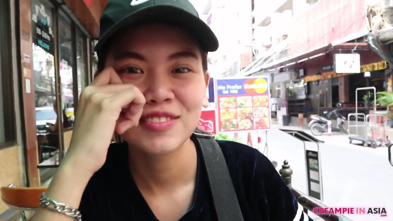 Creampie In Asia: Titty fuck then bareback