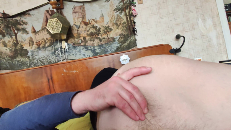 Hairy Homemade Amateur Orgasms: 남편이 내 엉덩이를 청소하라고 구걸하고, 그는 너무 감사하다. 페티쉬의 꿈