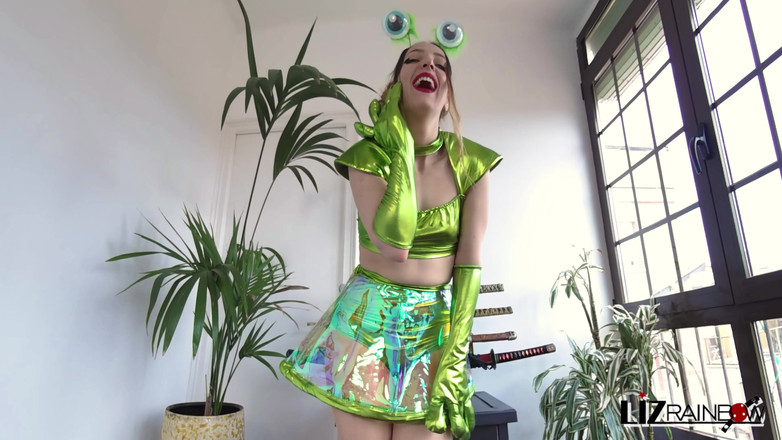 Liz Rainbow: Alien Girl Wants Your Sperm - 2D Version