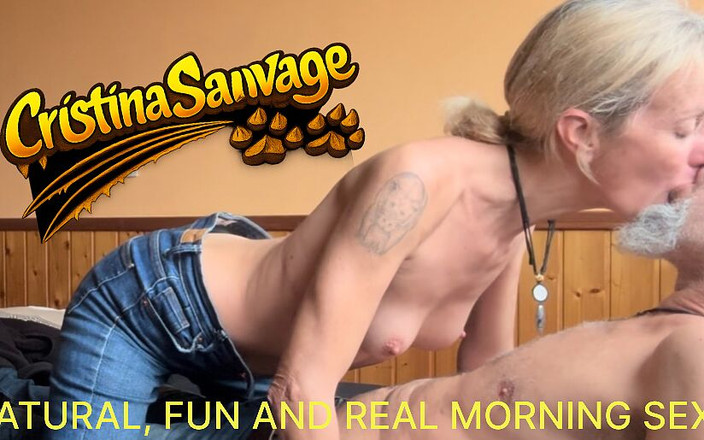 Cristina Sauvage: Naturalny, zabawny i prawdziwy poranny seks od wildsSpaincouple