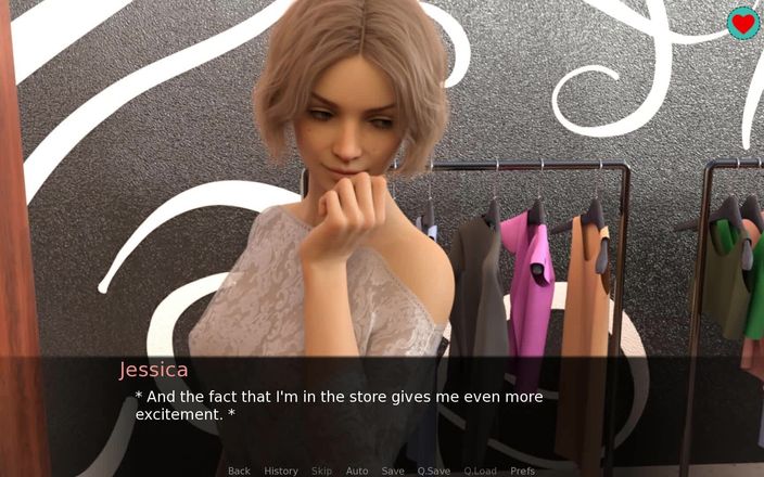 Dirty GamesXxX: Succubus Contract: Naughty Blondie in the Clothing Store - Episode 13