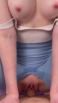 Lesya Moon’s Workout Fuck Ends with a Hot Cumshot
