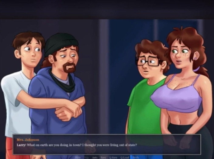 3DXXXTEEN2 Cartoon: Diane decides to move in. 3D porn cartoon sex