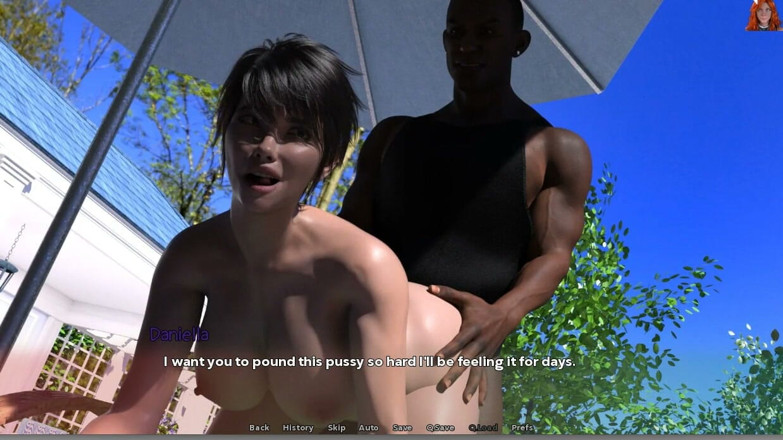 XXX Games Bunk: Доля не принижує нас - геймплей - рольова гра - хлопець з великим чорним членом трахає сексуальну матусю в бікіні