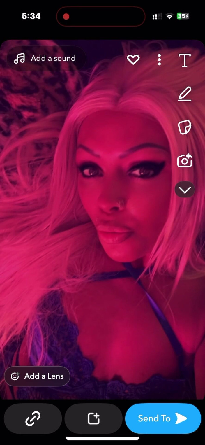 Krystal Petite Treat: Frisky Lil Freak