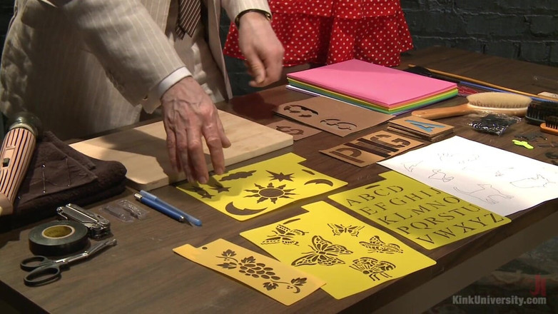 Kink University: Skin Stenciling: Kreatywne sposoby na znak