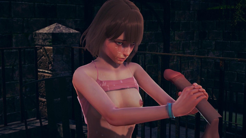 Waifu club 3D: Max jerks your cock with pleasure