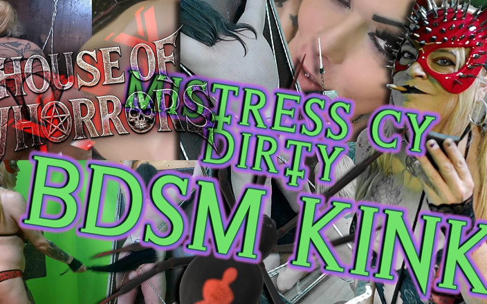 Cyanide Mistress Of Darkness: Mistress Cy sporco BDSM kink