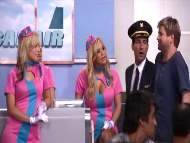 Adventures In Pornland: Flight Attendants - Bts Part 3 - Lights, Camera Action