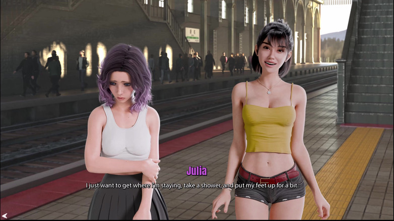 Johannes Gaming: Julia в Японии - Юлия ушла в Японии, чтобы ее история начинается