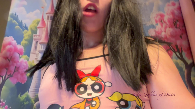 Lily, Goddess of Desire: Goth with Face Ahegao Rides Your Cock Hard