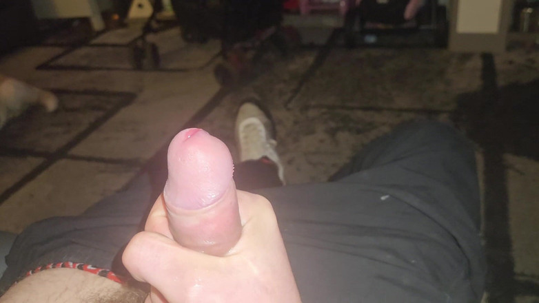 Smoking stoker: Wanking My Big Hard Dick