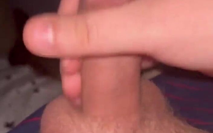 Young cum: Playing Around with My Dick at Night and Filming It...