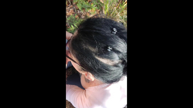 Toilet Mommy: La MILF Sexy Fa Un Bel Pompino All'aperto