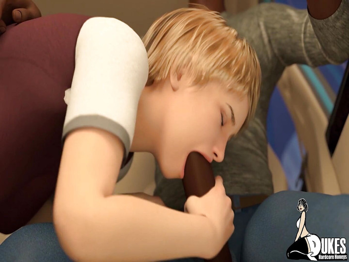 Dukes Hardcore Honeys: Milfka s velkým zadkem si vezme do domu tvrdého černého ptáka