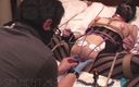 BDSM hentai-ch: Bondage Spread Leg Restraint Training 01: Electric Massager &amp;amp; Nipple Vibrator