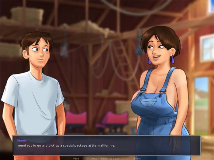 Cartoon Play: Summertime saga part 60 - big holes