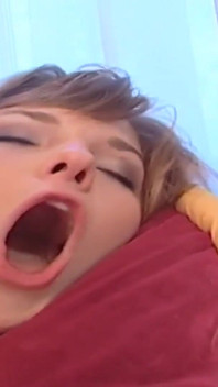 Naughty Babe Strokes and Blows a Man Before Getting Her Fuck Holes Smashed