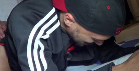 Crunch French bareback porn: 2324 DANTE seksi baba götü büyük yarakla 2 üst tarafından korunmasız sikiliyor...