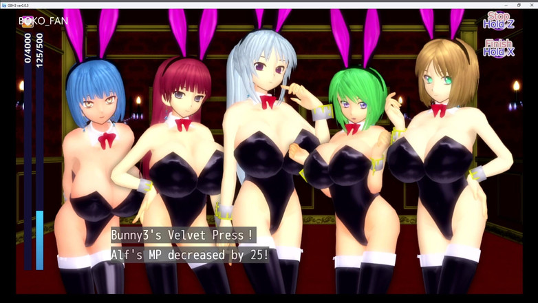 Boko Fan: Girl Beats Hero 3 0,05 Bunny Girls 2 (boko877)