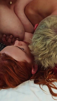 Sextape. the Wife Brings a Busty Friend and They Both Fuck Her Husband.