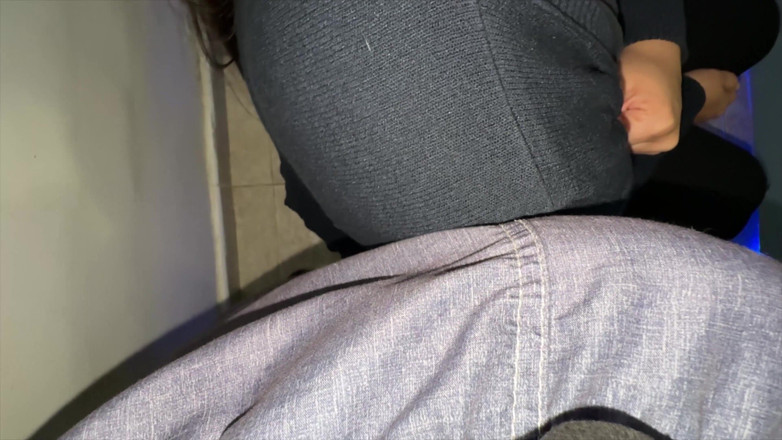 CoupleOfHotSins: He Puts His Penis on Her Shoulder and She Grabs...