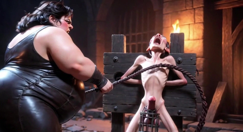YOUR BEST FANTASY: CBT Humiliation - BBW Mistress Whipping Locked Slave Cock