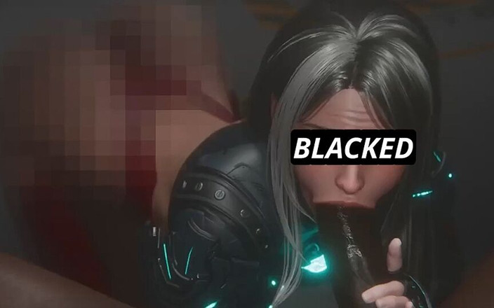 Realms of lust 3D: Intense Deepthroat Blowjob - Hot Slut in Doggy Style Gags on...
