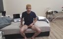 Dexterxxlfun: Thomas dengan rambut kuning telanjang creampie 2 kali menunggangi anal gay