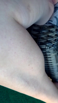 Selfie în aer liber cu pizda