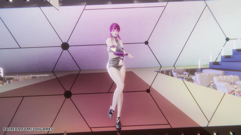 3D-Hentai Games: Mmd Mamamoo - Starry Night Evelynn Sexy Striptease League of Legends...