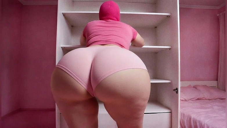 Xprohibidox1: Girl in Pink, with a Huge Ass