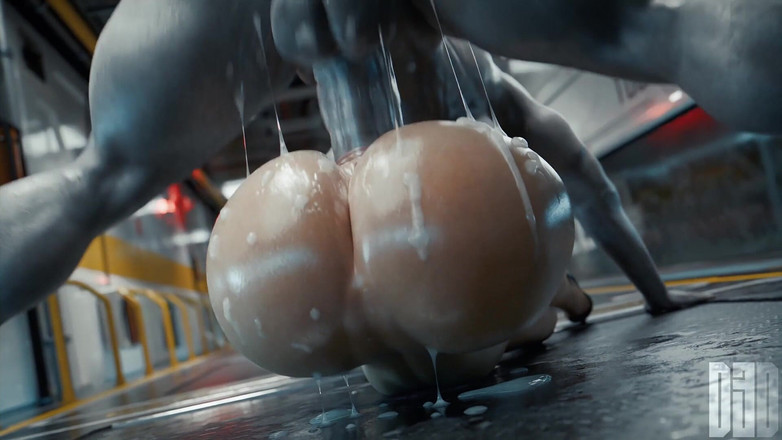 MR.Lust: Serge3dx intensiv grov sex: het slampa knullas, deepthroat munkavle, röv...