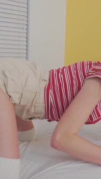 Tiny Tit Ella Gets Excited to Suck BBC