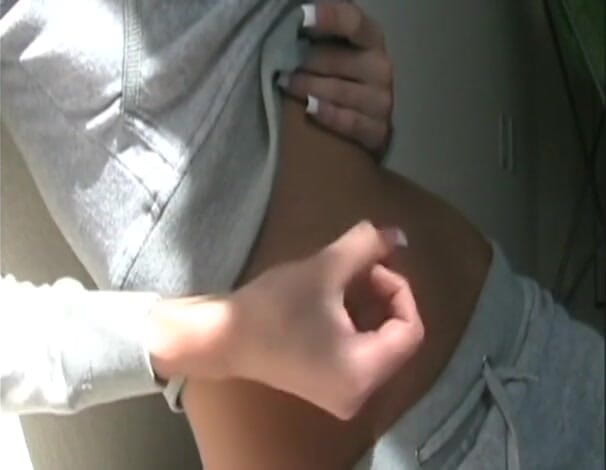Femdom Austria: She makes you jerk off to her amazing body