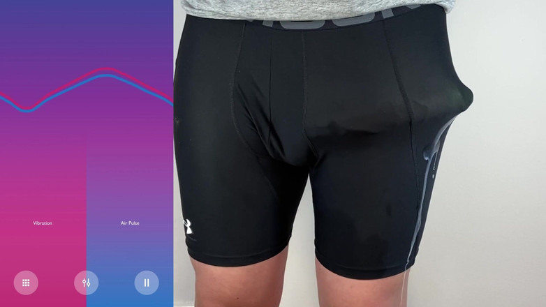 Lucas Nathan King: Büyük yarak eller serbest anal vibratör dar pantolonlu boşalma