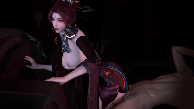 Why fuck so hard: 3D schattige Aziatische cosplay babe naakt haar perfecte borsten werden...