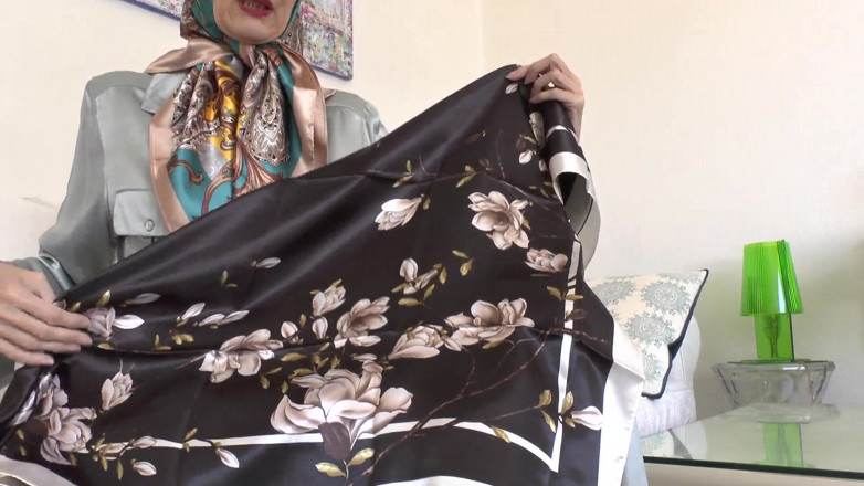 Lady Victoria Valente: Your Step-stepmother’s New Satin Scarves Turn You on! Everything Is...