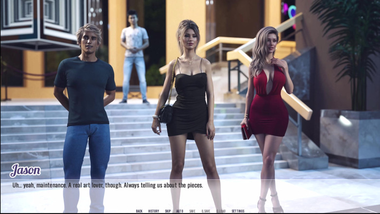 Johannes Gaming: Sophia Parker desires - 1 die museumsnacht wird wild